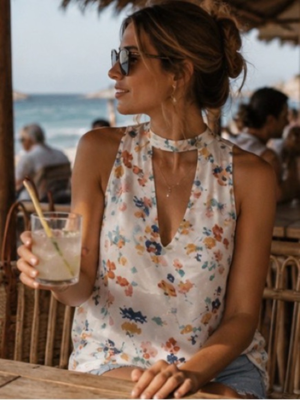 Anthropologie Tularosa Evie Tank Blouse | Boho Chic Sleeveless Top